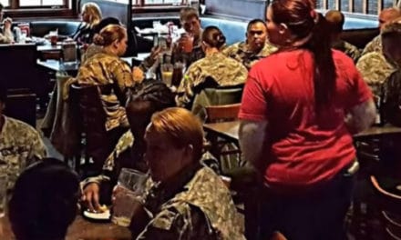 Mystery Man Buys Lunch for National Guard Troops – Random Act of Kindness